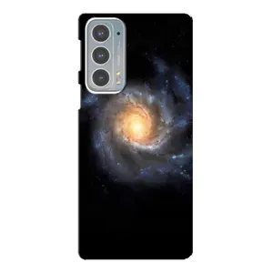 Чохли КОСМОС на Motorola Edge 20 (Чорна дира)