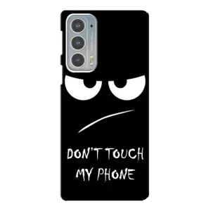Чехол с прикольным текстом на Motorola Edge 20 (Dont)