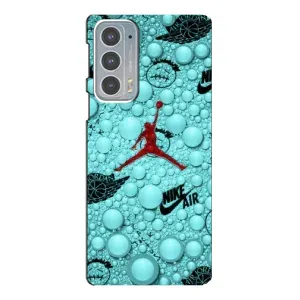 Силиконовый Чехол Nike Air Jordan на Мото Едж 20 (Джордан Найк)