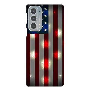 Чехол Флаг USA для Motorola Edge 20 (Флаг США 2)
