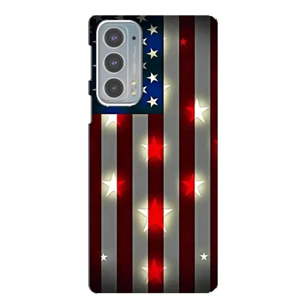 Чехол с рисунком «Флаг США 2» для Motorola Edge 20 Чехол с рисунком «Флаг США 2» для Motorola Edge 20