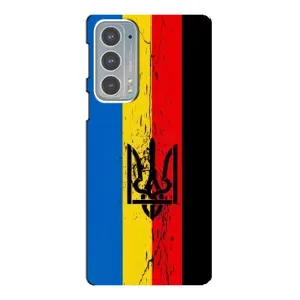 Чехлы УПА (Красно-Чёрный) на Motorola Edge 20 (Флаг УПА)