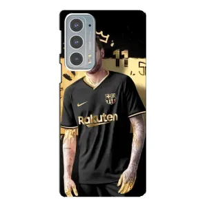 Силиконовый Чехол Motorola Edge 20 (Gold Neymar)