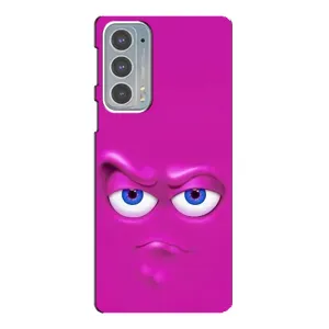 Силиконовые Чехлы (смешные стикеры) для Motorola Edge 20 (Хитрая мордочка)