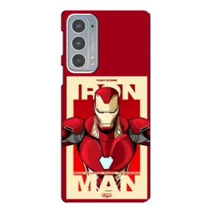 Чехол Супергерой Железный человек на Motorola Edge 20 (Iron man)