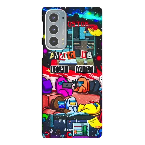 Чехол с рисунком «Команда 2» для Motorola Edge 20 Чехол с рисунком «Команда 2» для Motorola Edge 20