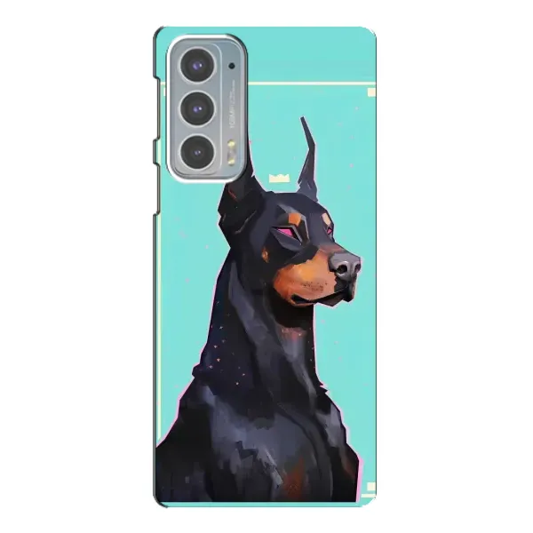 Чехол с рисунком «Король доберман» для Motorola Edge 20 Чехол с рисунком «Король доберман» для Motorola Edge 20