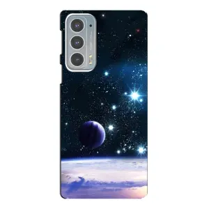 Чохол (ТПУ) з планетами на Motorola Edge 20 (Космічний вид)