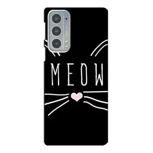 Бампер з зображенням Котиків для Мото Едж 20 (КОТИК MEOW)