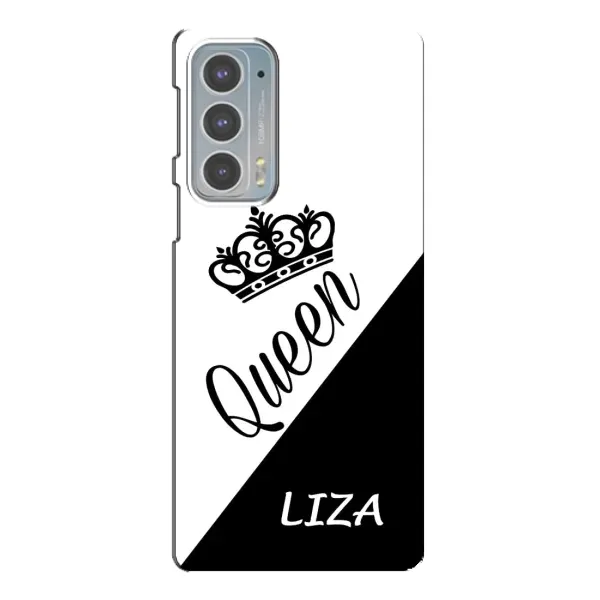 Чехол с рисунком «LIZA» для Motorola Edge 20 Чехол с рисунком «LIZA» для Motorola Edge 20