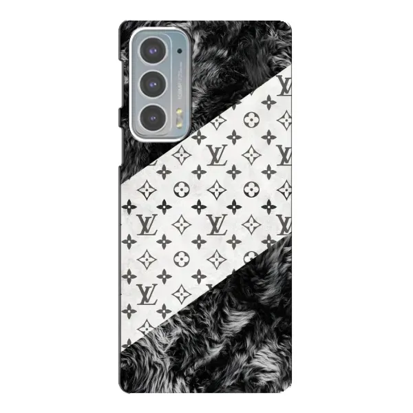 Чехол с рисунком «LV на белом» для Motorola Edge 20 Чехол с рисунком «LV на белом» для Motorola Edge 20