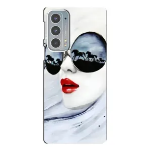 Чохол з картинкою Модні Дівчата Motorola Edge 20 (Любителька коней)