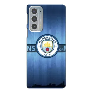 Силиконовые Чехлы принт Футбол на Motorola Edge 20 (ManCity)