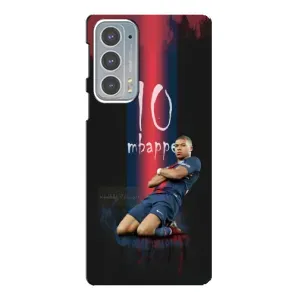 Чехол (TPU) с Футболистом на Motorola Edge 20 (MBAPPE 10)