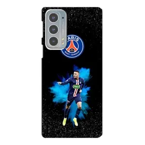 Чехол (TPU) с Футболистом на Motorola Edge 20 (Мбаппе ПСЖ)