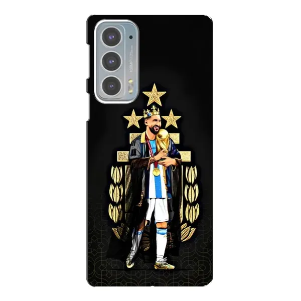 Чехол с рисунком «Месси король» для Motorola Edge 20 Чехол с рисунком «Месси король» для Motorola Edge 20