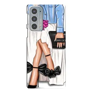 Силіконовый Чохол на Motorola Edge 20 з картинкой Модных девушек (Мода)