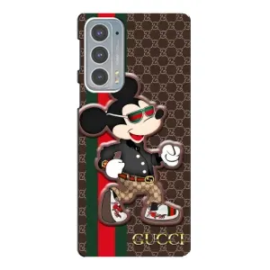 Чехлы Бренд GUCCI для Motorola Edge 20 (Маус Гуччи)