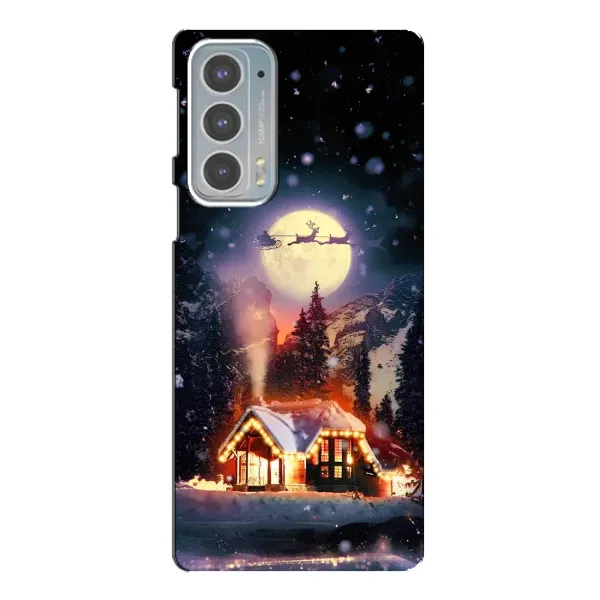 Чехол с рисунком «Настроение зимнее» для Motorola Edge 20 Чехол с рисунком «Настроение зимнее» для Motorola Edge 20