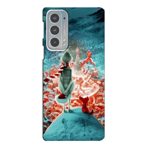 Чехол с рисунком «Новогодний Гринч» для Motorola Edge 20 Чехол с рисунком «Новогодний Гринч» для Motorola Edge 20