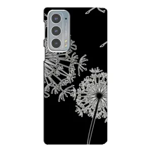 Силиконовый Чехол с одуванчиками на Motorola Edge 20 (Одуванчики)
