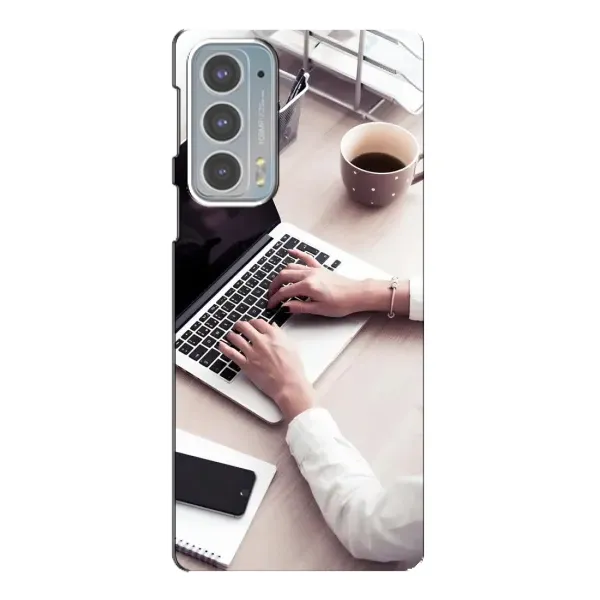 Чехол с рисунком «Офисный работник» для Motorola Edge 20 Чехол с рисунком «Офисный работник» для Motorola Edge 20