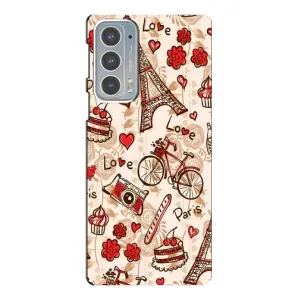 Чехол с Эйфелевой башней на Motorola Edge 20 (Париж мечта)
