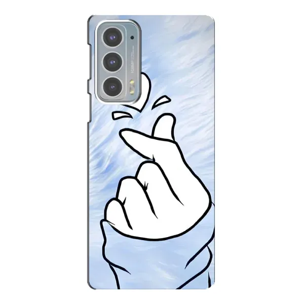 Чехол с рисунком «Сердечка знак» для Motorola Edge 20 Чехол с рисунком «Сердечка знак» для Motorola Edge 20