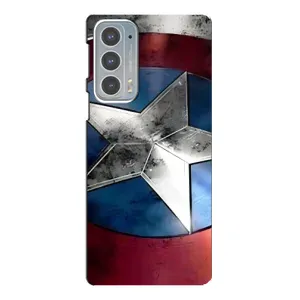 Чехол с Щитом Капитана Америки на Motorola Edge 20 (Щит Капитана Америки)
