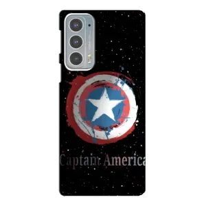 Чехол с Щитом Капитана Америки на Motorola Edge 20 (Щит Капитана)