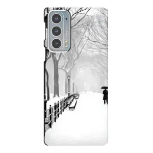 Чохли на Новий Рік Motorola Edge 20 (Снігом замело)