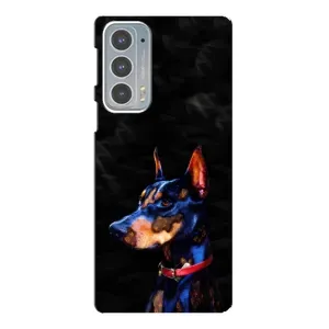 Бампер для Motorola Edge 20 з картинкою "Песики" (Собака Мопсік)
