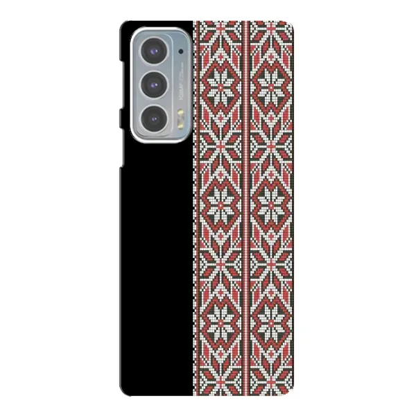 Чехол с рисунком «Стильная вишиванка» для Motorola Edge 20 Чехол с рисунком «Стильная вишиванка» для Motorola Edge 20