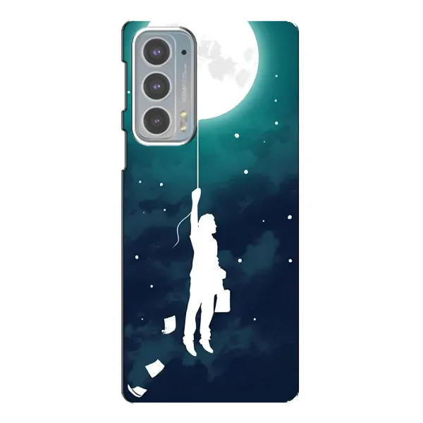 Чехол с рисунком «To The moon» для Motorola Edge 20 Чехол с рисунком «To The moon» для Motorola Edge 20