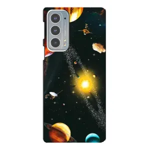 Чохол (ТПУ) з планетами на Motorola Edge 20 (Вид з космосу)