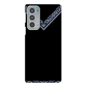 Силиконовый Чехол на Motorola Edge 20 (Воротник вышиванки)