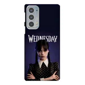Чехлы с принтом Уэнсдей на Motorola Edge 20 (Wednesdey)