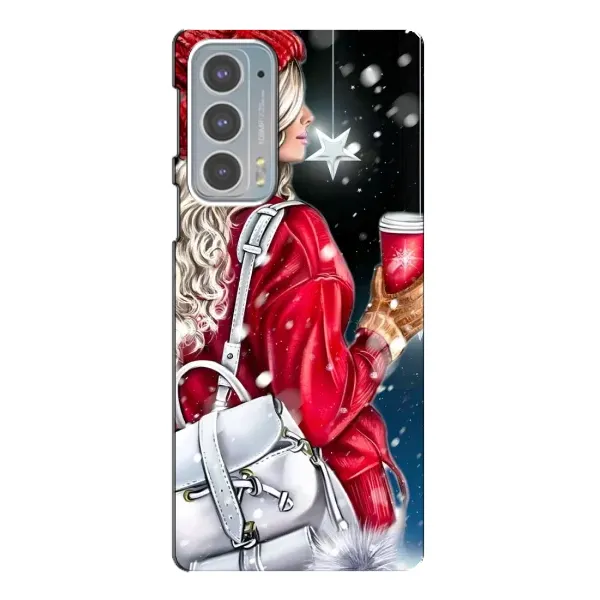 Чехол с рисунком «Зима пришла» для Motorola Edge 20 Чехол с рисунком «Зима пришла» для Motorola Edge 20