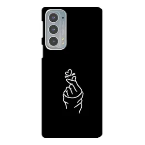 Чехлы (Знак сердечка) на Motorola Edge 20 (Знак Сердечка)