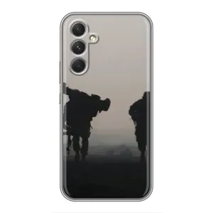 Чехлы на военную тематику для Motorola Edge 30 Pro (Бой солдат)