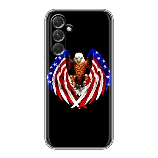 Чехол с рисунком «Крылья США» для Motorola Edge 30 Pro Чехол с рисунком «Крылья США» для Motorola Edge 30 Pro