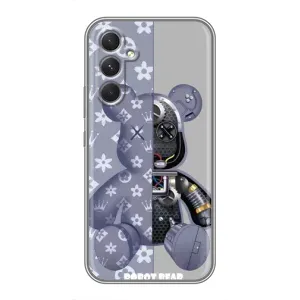 Силіконовий чохол для Motorola Edge 30 Pro (Ведмідь Louis Vuitton)