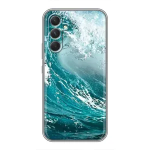 Летний Чехол на Motorola Edge 30 Pro (Морская волна)