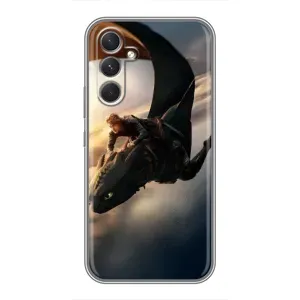 Чехол дракон Беззубик для Motorola Edge 30 Pro (Полет Беззубика)