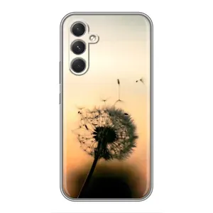 Силіконовий Чохол з кульбабками на Motorola Edge 30 Pro (Роздмухана кульбабка)