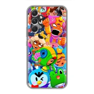 Силиконовый Чехол на Motorola Edge 30 с картинкой Brawl Stars (Brawl-Stars)