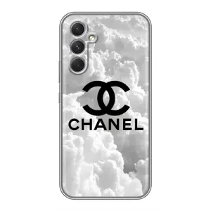 Чехол с Брендами одежды на МОТОРОЛА ЭДЖ 30 (CHANEL)