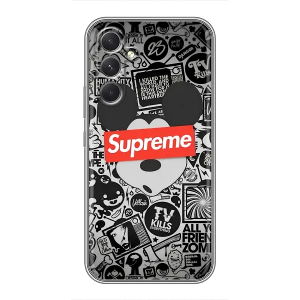 Чехол с рисунком «Supreme Маус» для Motorola Edge 30 Чехол с рисунком «Supreme Маус» для Motorola Edge 30