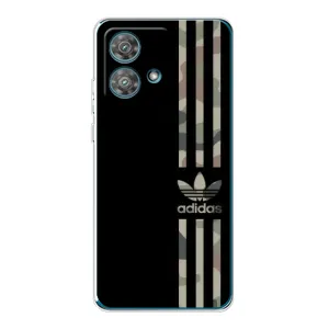 Чехол в стиле "Адидас" для Моторола Мото едж 40 нео (Adidas)