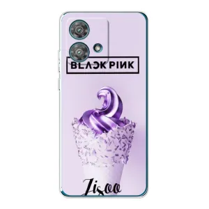 Чехлы с картинкой для Motorola Edge 40 Neo (BLACKPINK lisa)